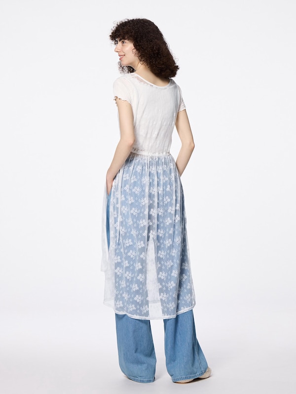 Lace Tulle Dress | Sleeveless