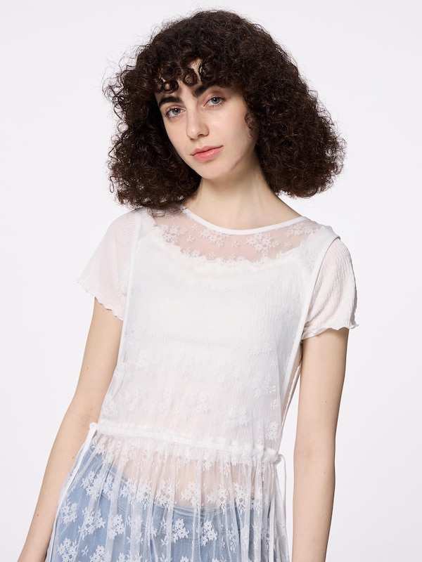 Lace Tulle Dress | Sleeveless