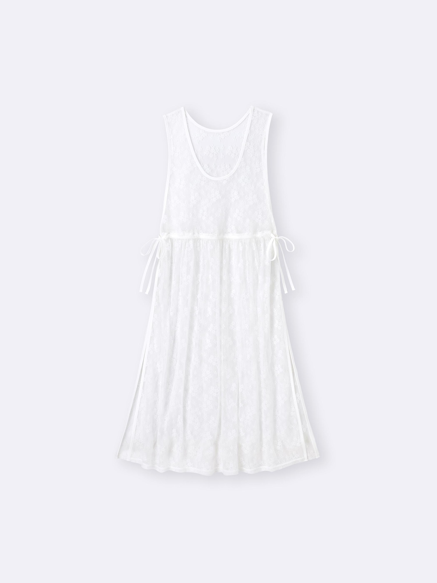 Lace Tulle Dress | Sleeveless | GU US Lace Tulle Dress | Sleeveless | GU US