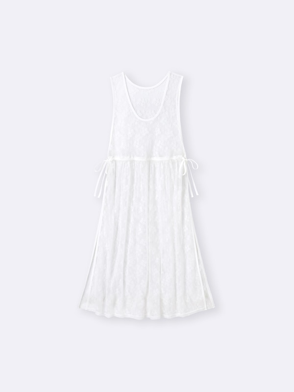 Lace Tulle Dress | Sleeveless