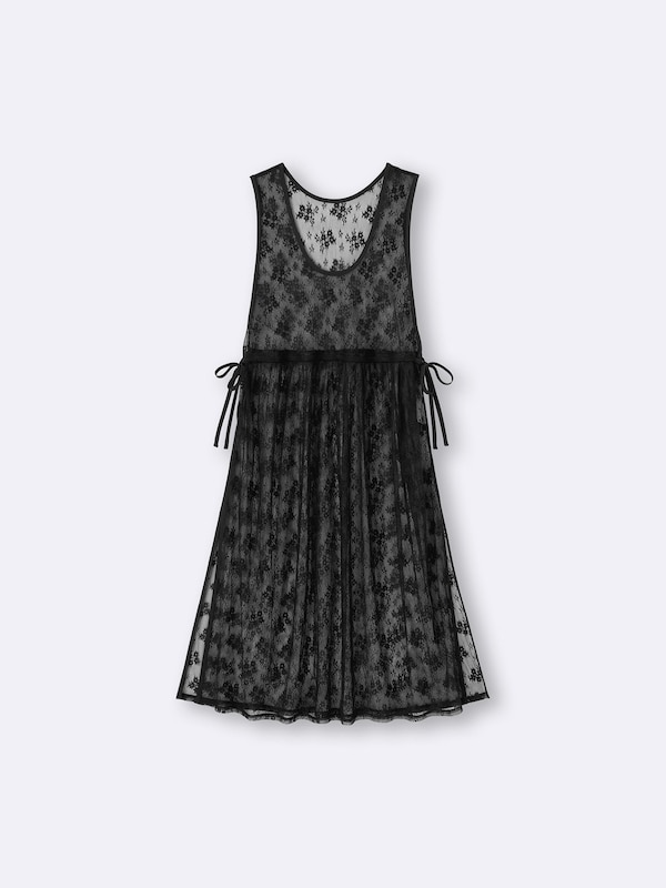 Lace Tulle Dress | Sleeveless