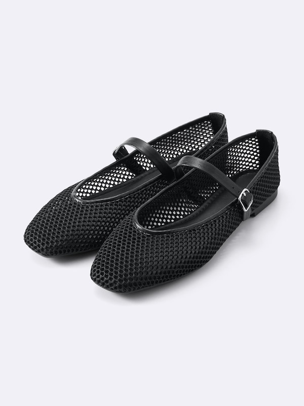 Mesh Mary Jane Shoes
