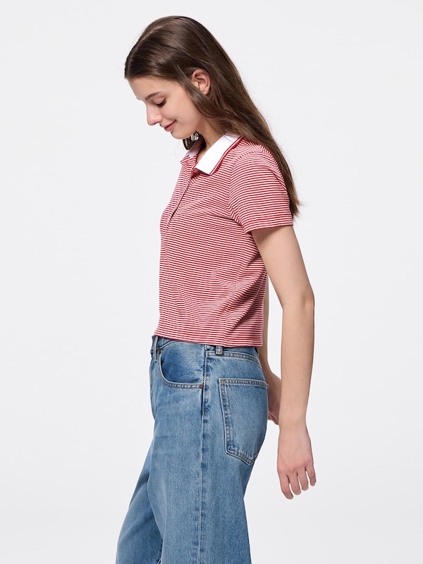 Lined Striped Polo Shirt | Shirt