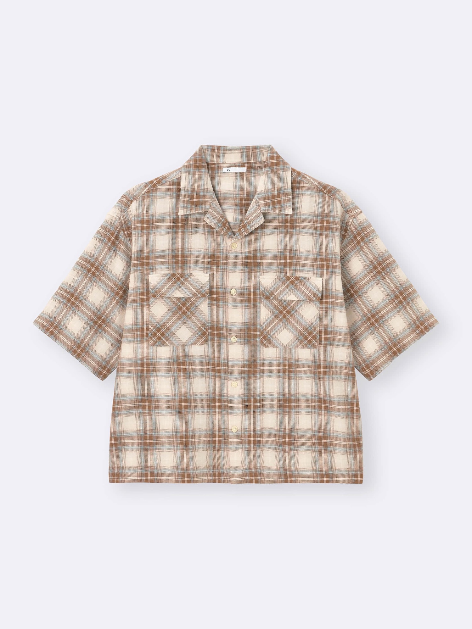 トップス echeveria Back Gather Check Shirt OVY goods_34_356769_3x4.jpg