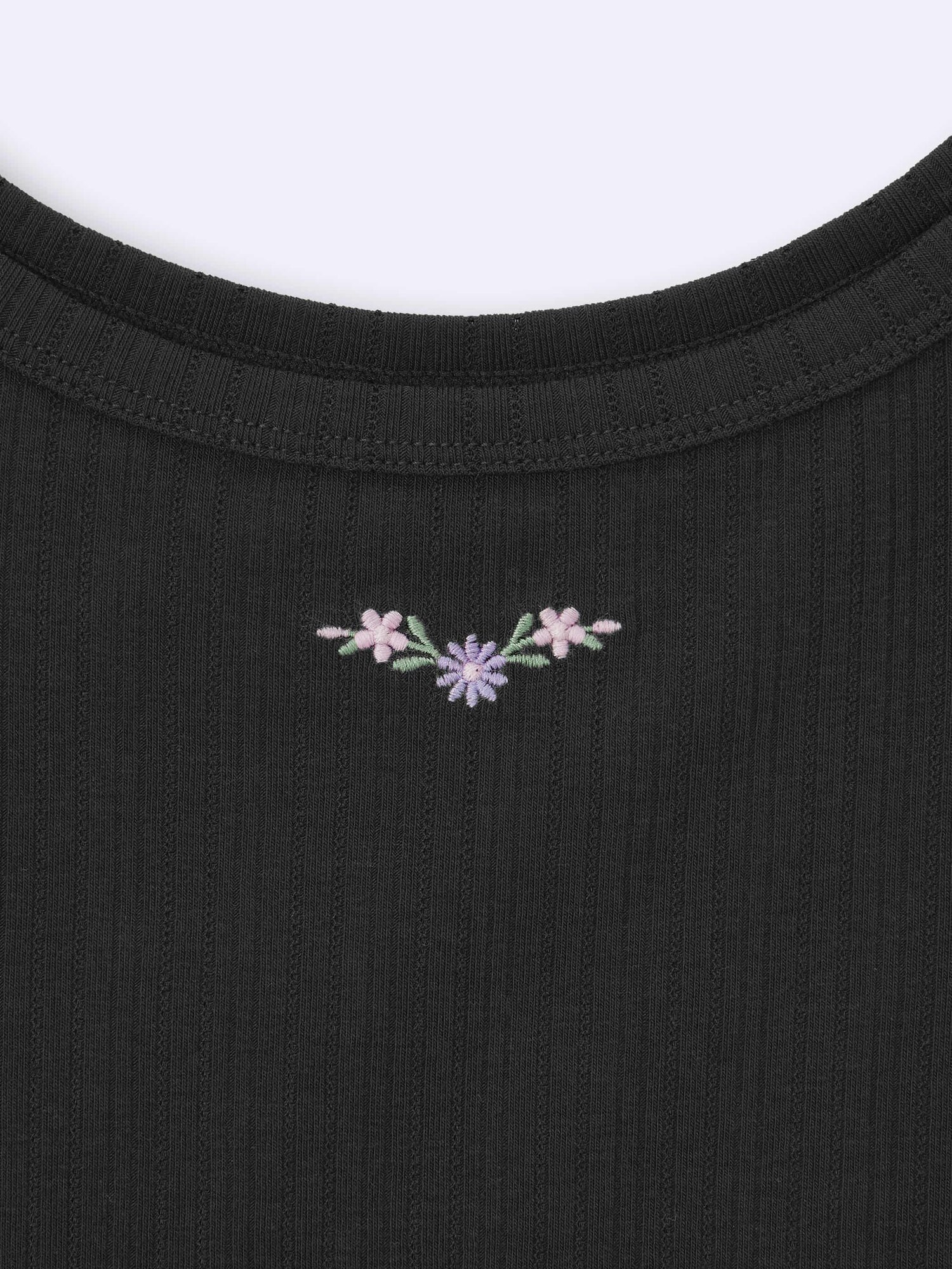 Cotton Blend Cropped Tank Top | Dry | Flower | GU US