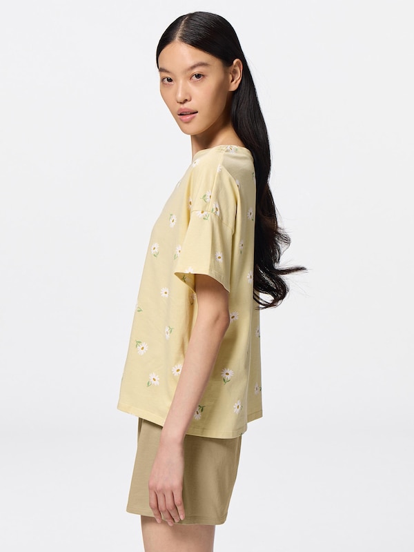 Cotton Color Lounge Set | Short | Flower