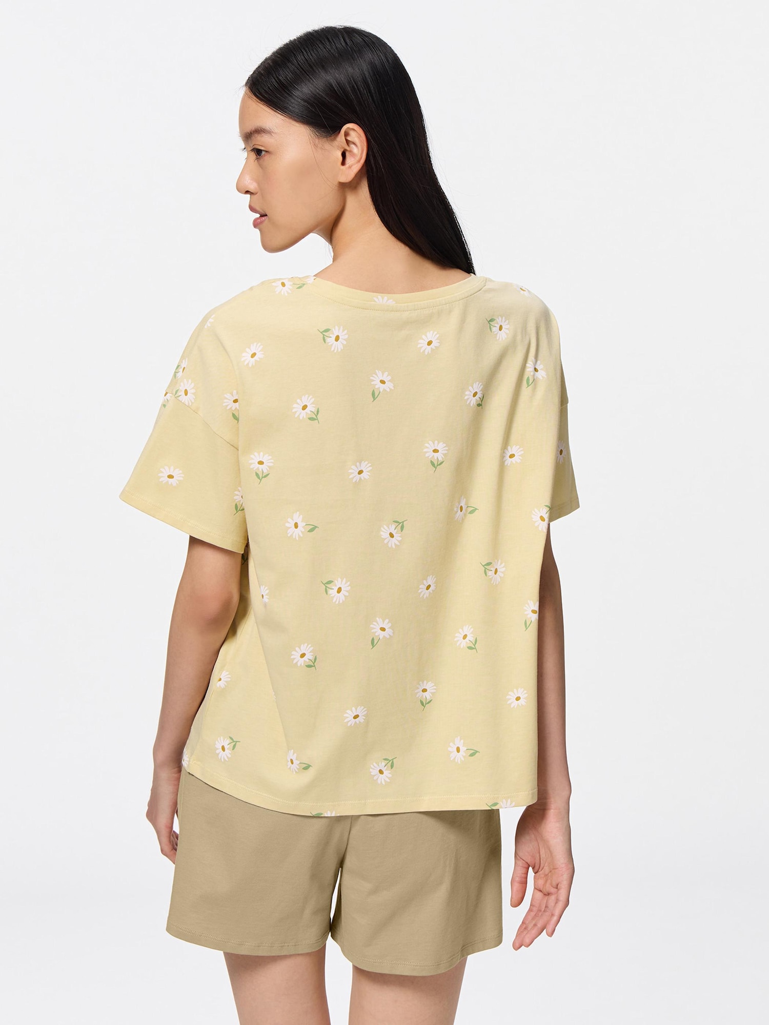Cotton Color Lounge Set | Short | Flower | GU US