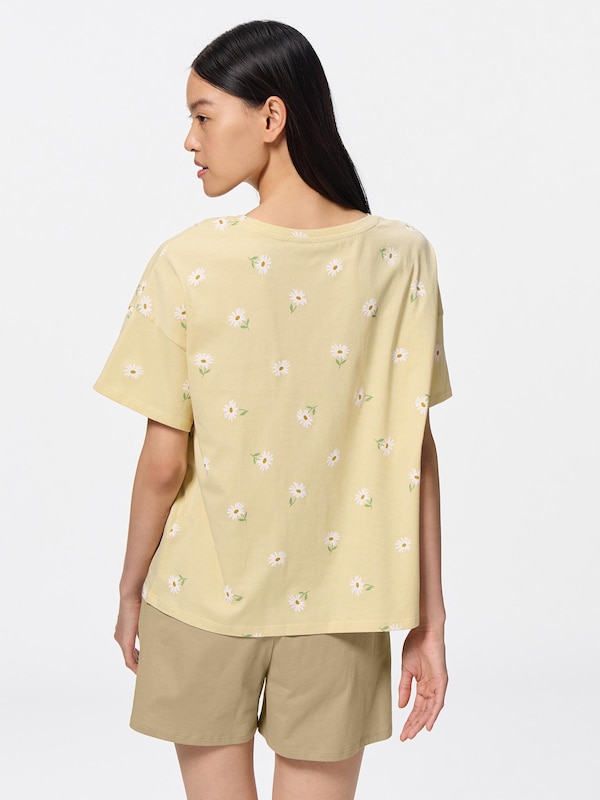 Cotton Color Lounge Set | Short | Flower