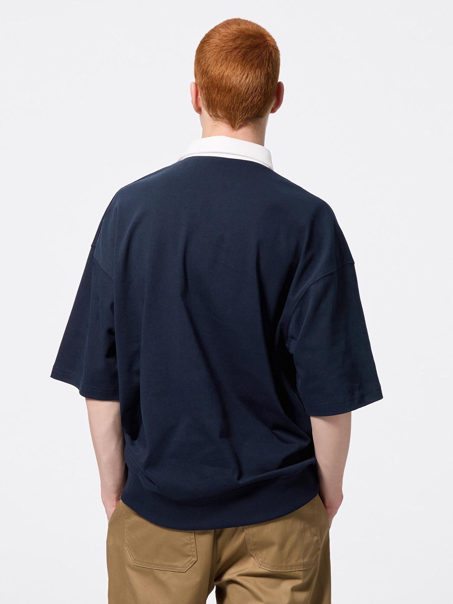 Sweat Look T-Shirt | HalfSlv | Rugger | GU US
