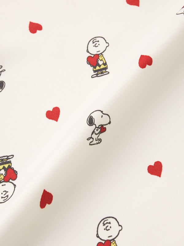 Satin Pajamas | Long | Peanuts