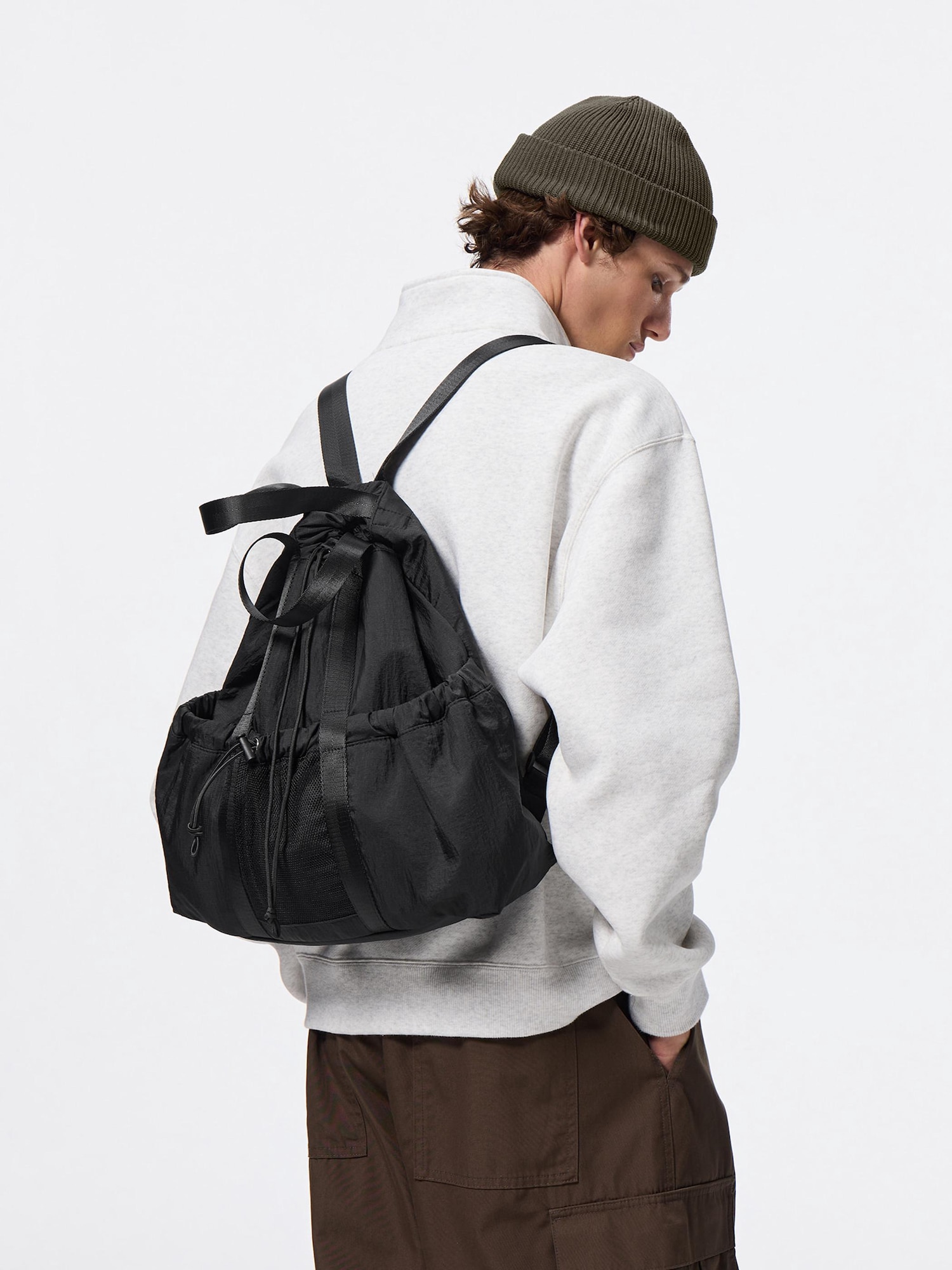 Nylon 2Way Tote Bag | GU US
