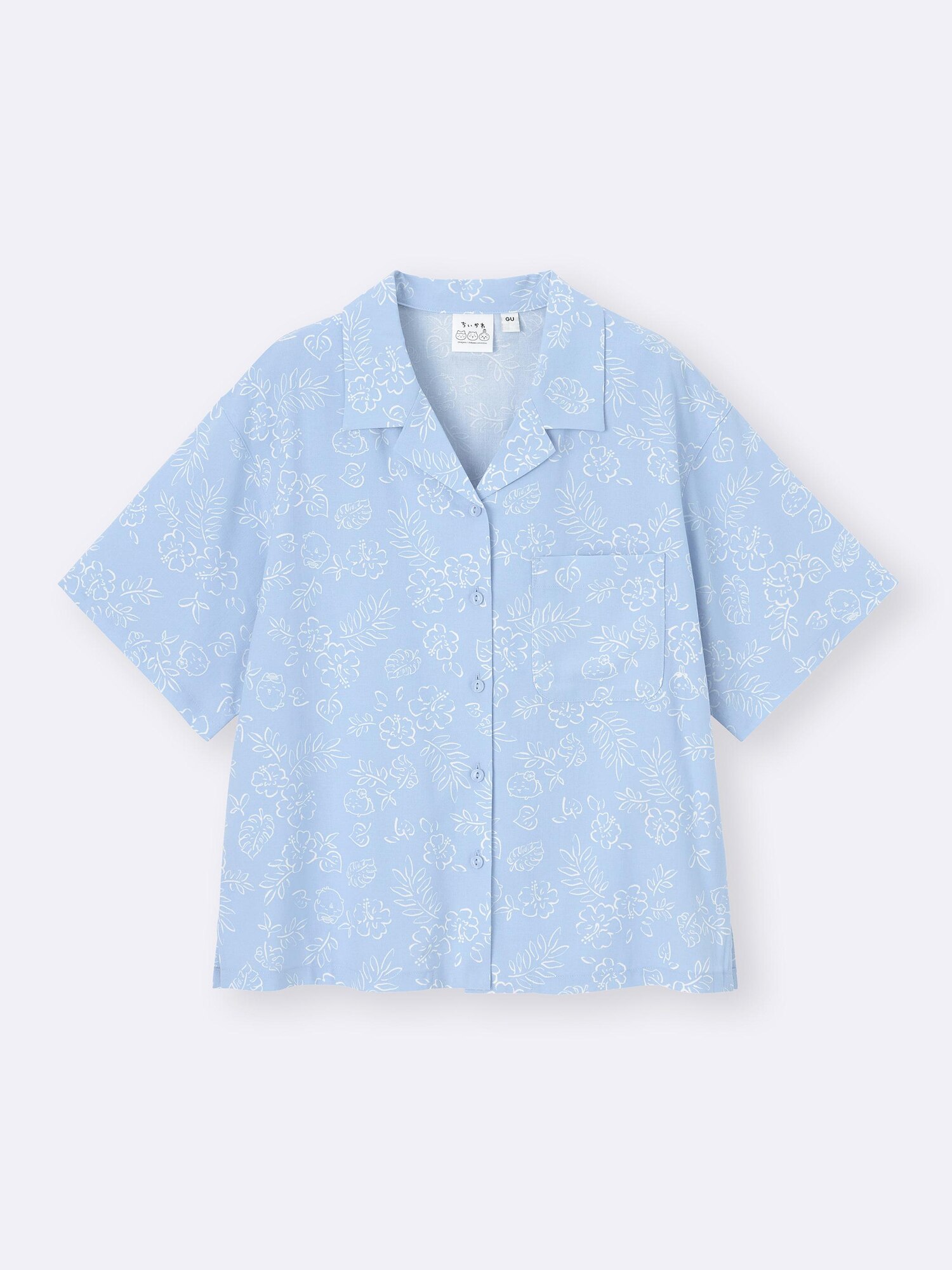 Women's Patterned Shirt | Short | CHIIKAWA | GU US