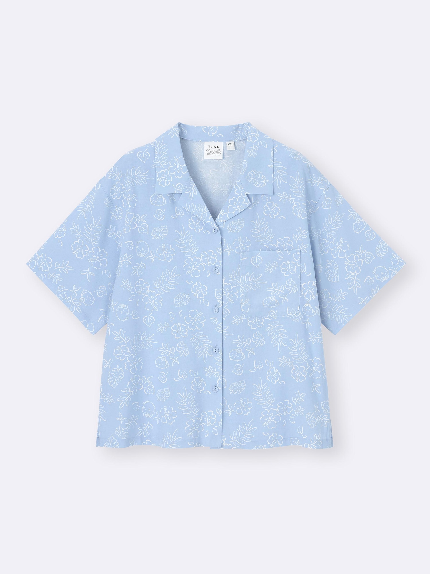 Women's Patterned Shirt | Short | CHIIKAWA | GU US