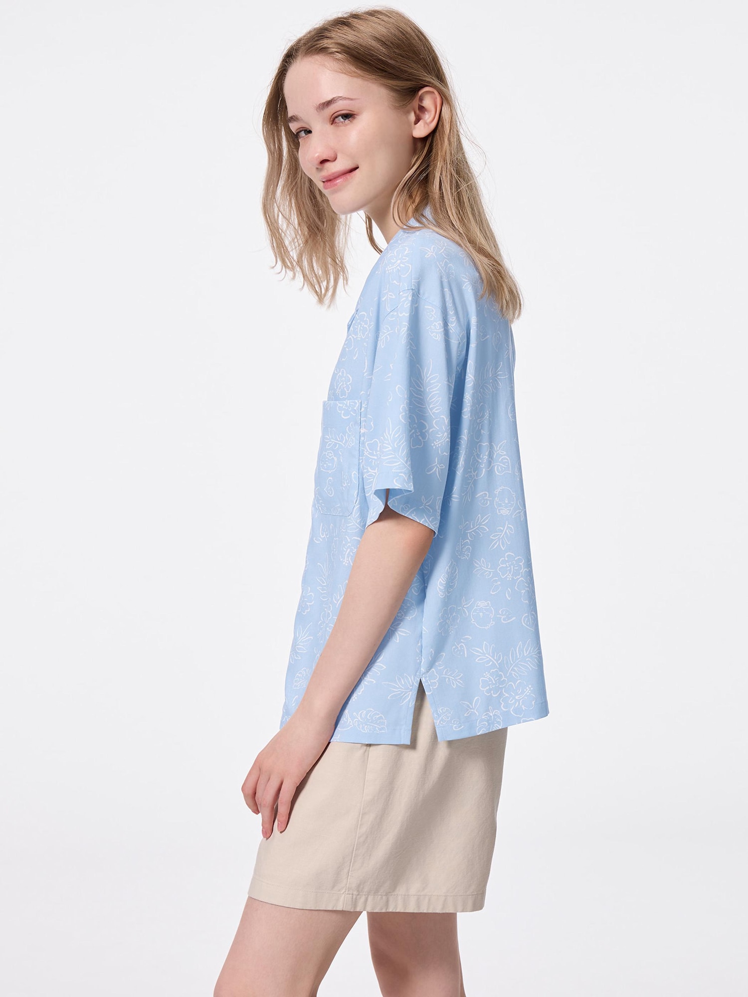 ricorun ページ Patterned Shirt | Short | CHIIKAWA | GU US