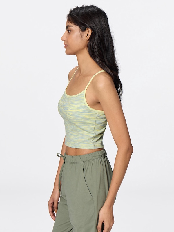 Bra-Feel 2Way Cropped Camisole | Marble