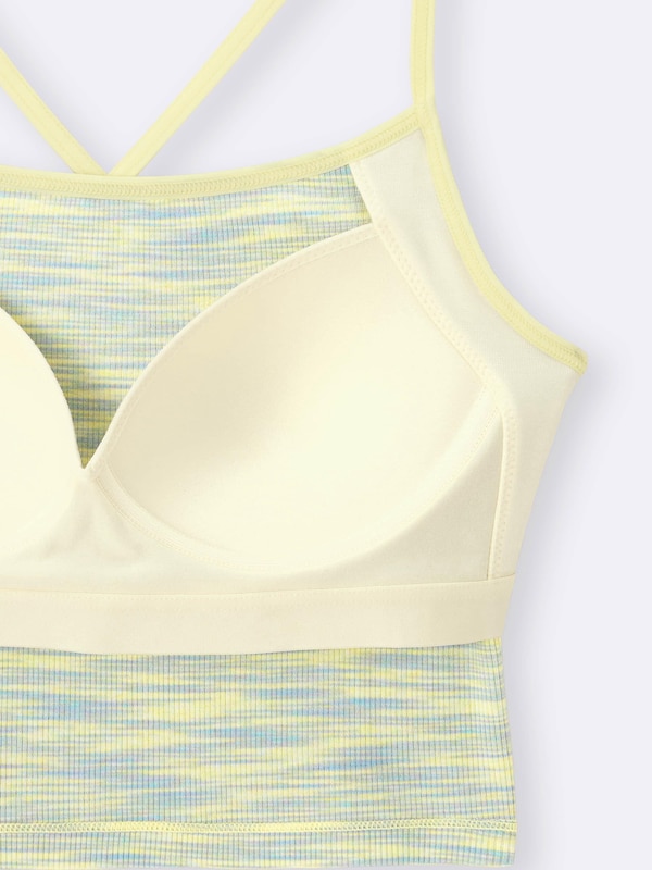 Bra-Feel 2Way Cropped Camisole | Marble