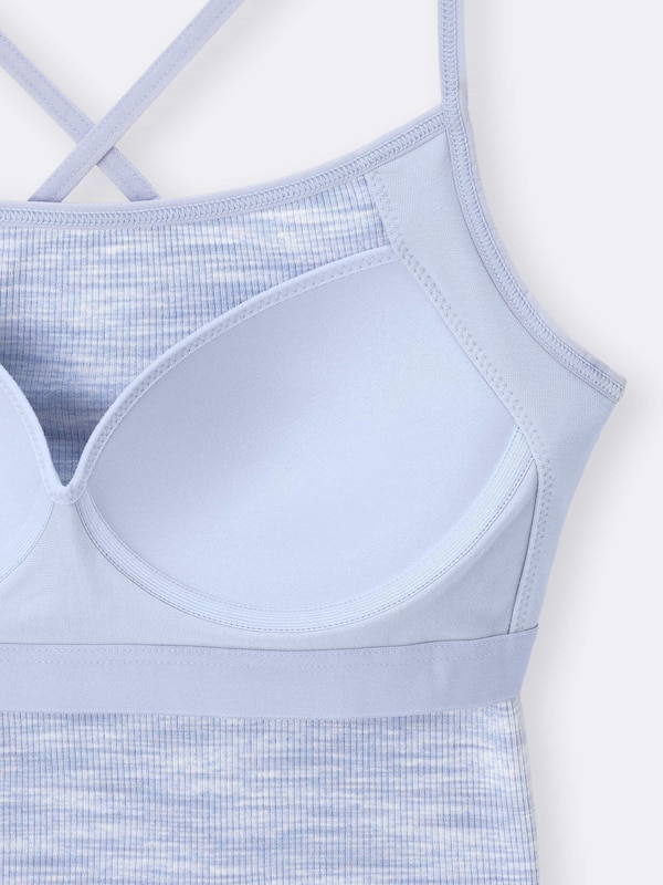 Bra-Feel 2Way Cropped Camisole | Marble