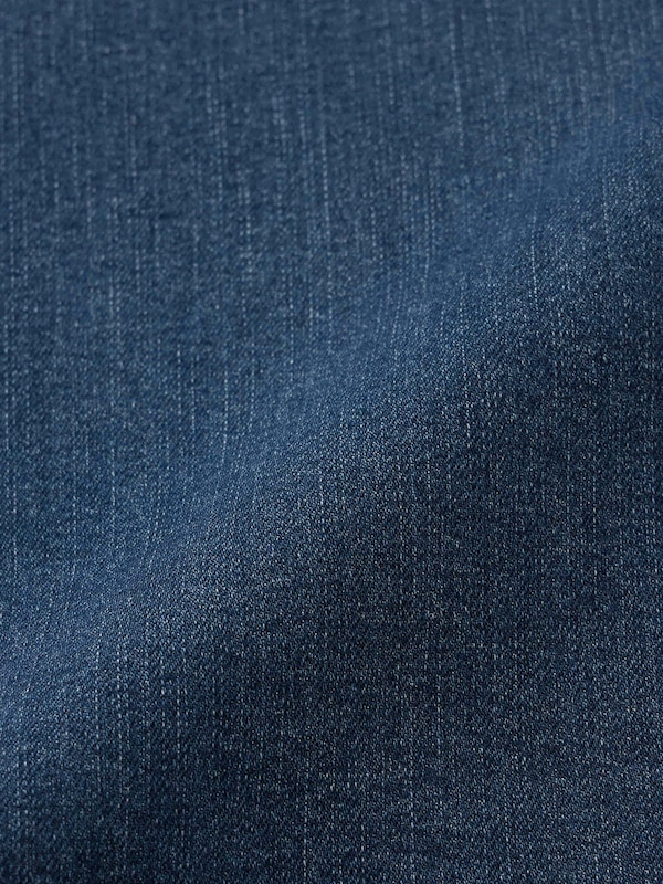 Denim Zip Narrow Skirt