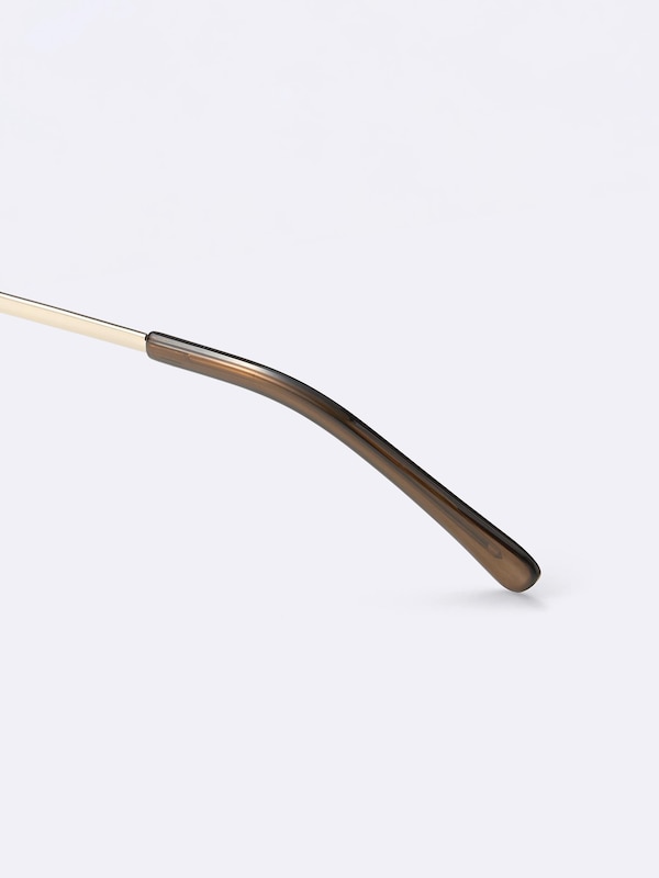 UV Protection Mini Square Metal Sunglasses