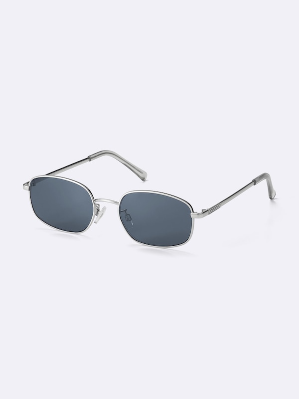 UV Protection Mini Square Metal Sunglasses