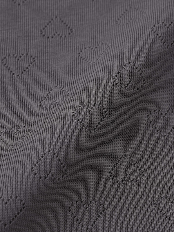 Heart Pointelle Lounge Set | Short