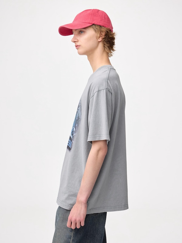 Washed Graphic T-Shirt | MUSIC