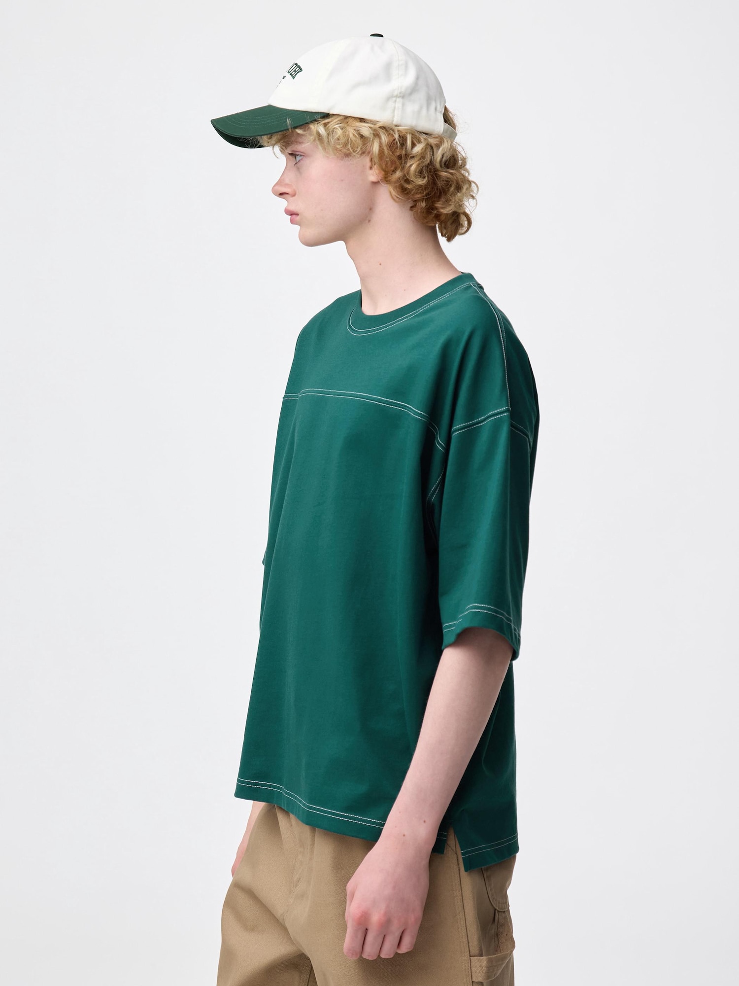 Boxy Football T-Shirt | HalfSlv | GU US