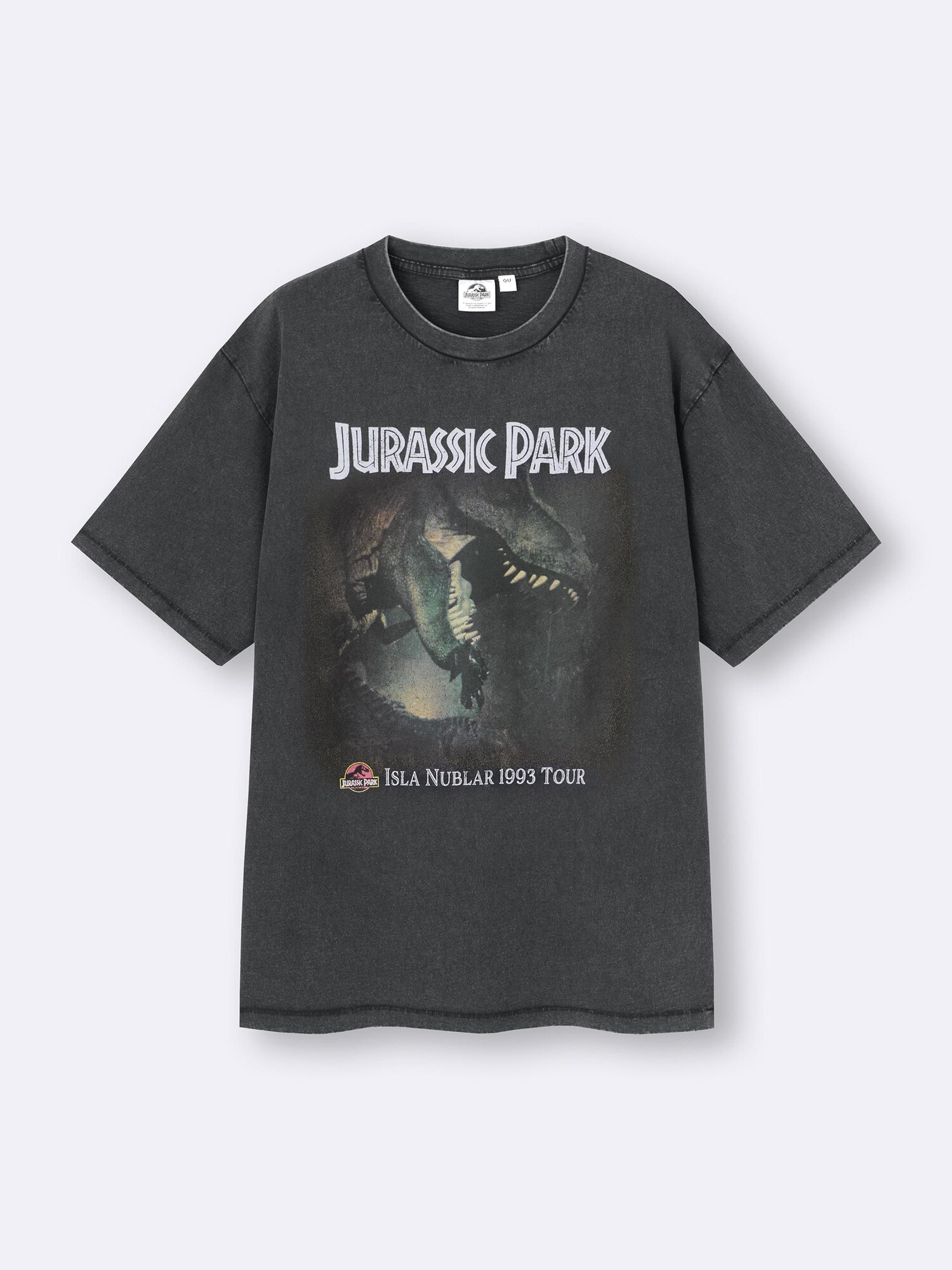 Men's Washed Graphic T-Shirt | HalfSlv | MOVIE | GU US