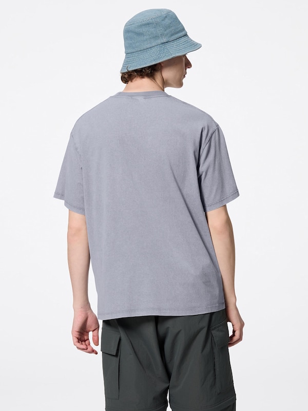 Washed Graphic T-Shirt | HalfSlv | MOVIE