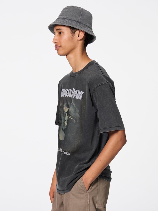 Washed Graphic T-Shirt | HalfSlv | MOVIE