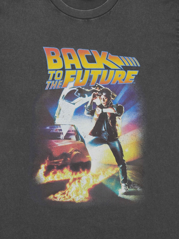 Washed Graphic T-Shirt | HalfSlv | MOVIE