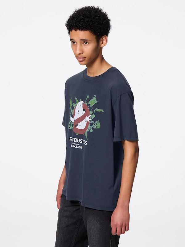 Washed Graphic T-Shirt | HalfSlv | MOVIE