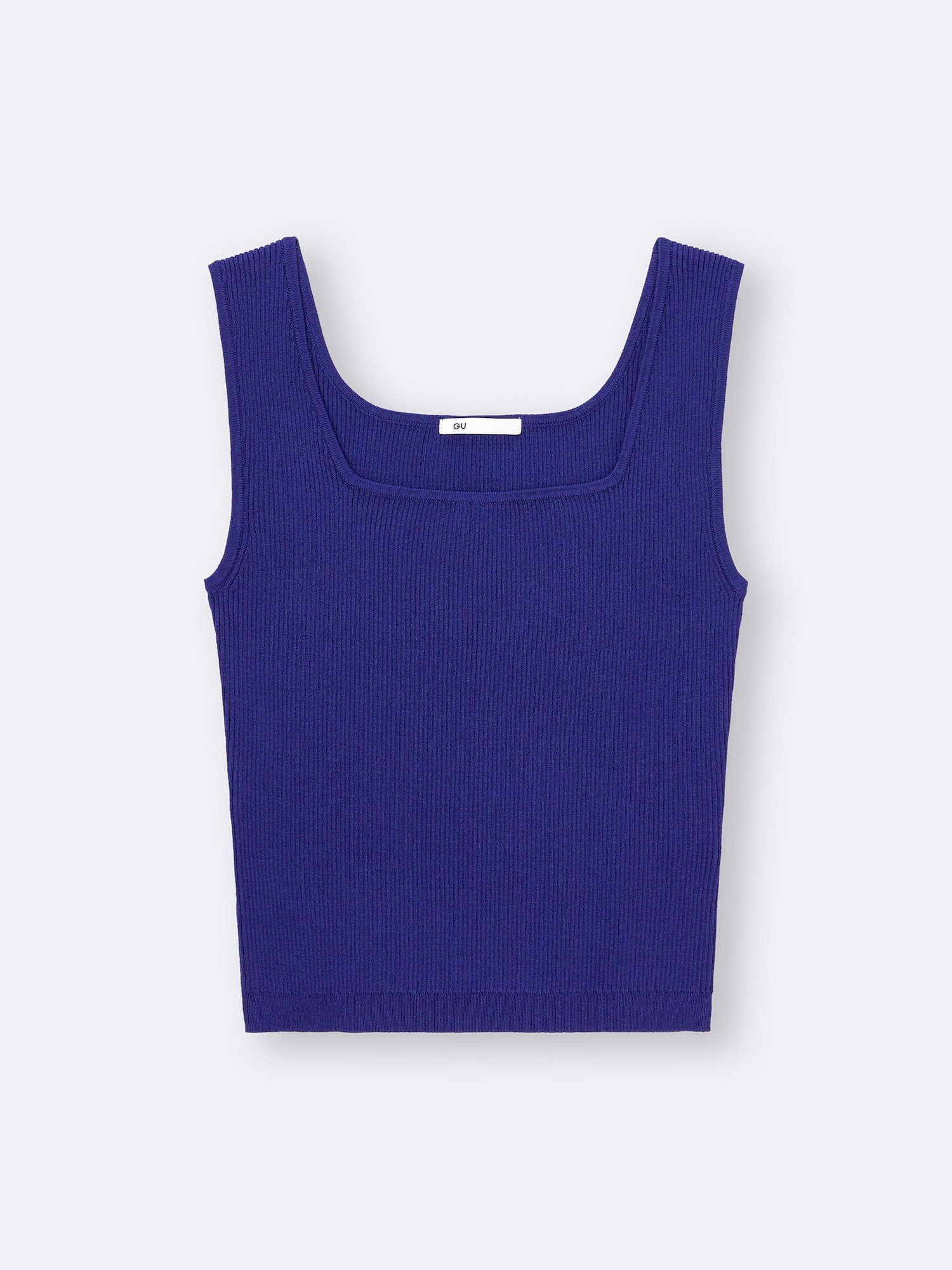 Women's Knitted Short Square Neck Tank Top | GU US