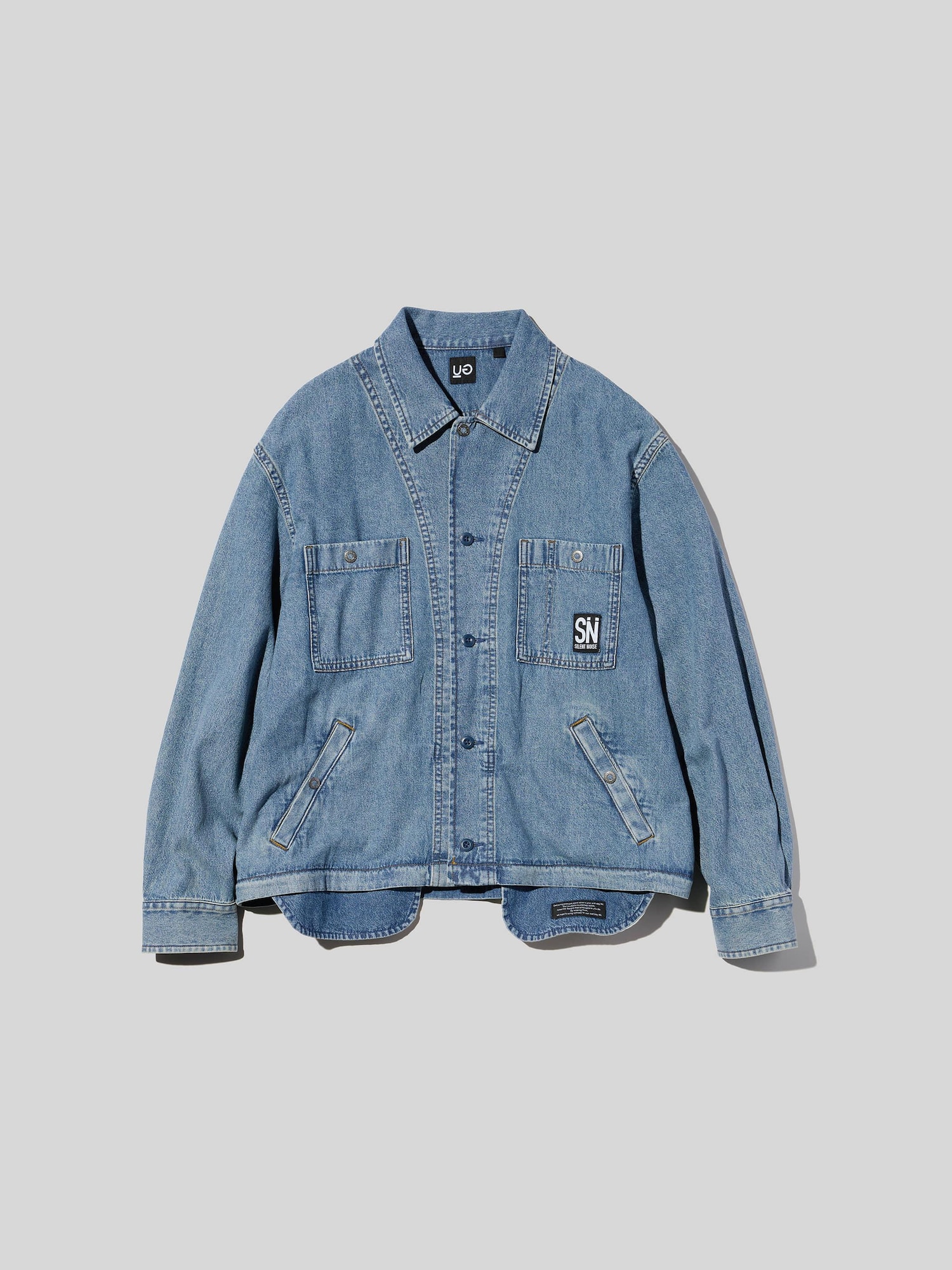 【新品未開】GU ジーユー UNDERCOVER チュニックシャツ XS ブルー Tunic Shirt | UNDERCOVER | GU US