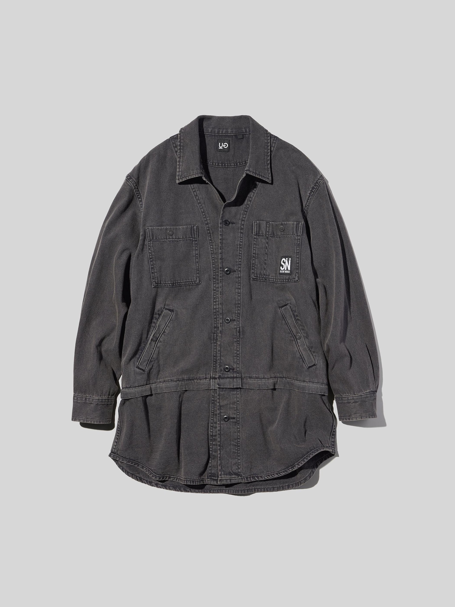 【新品未開】GU ジーユー UNDERCOVER チュニックシャツ XS ブルー UNDERCOVER - GU UG チュニックシャツ M UNDERCOVER アンダー