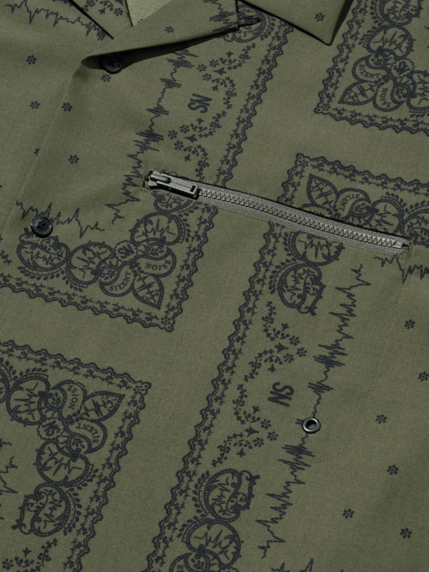 Open Collar Shirt | HalfSlv | Pattern | UNDERCOVER | GU US