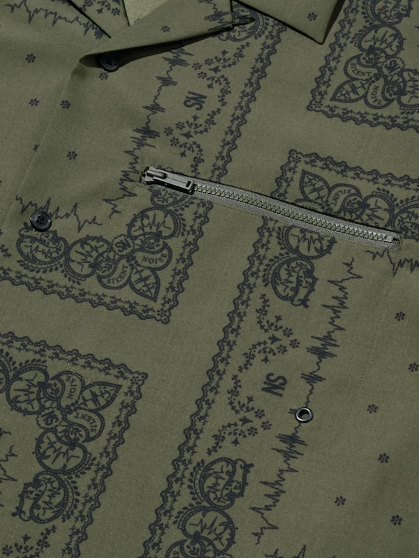 Open Collar Shirt | HalfSlv | Pattern | UNDERCOVER