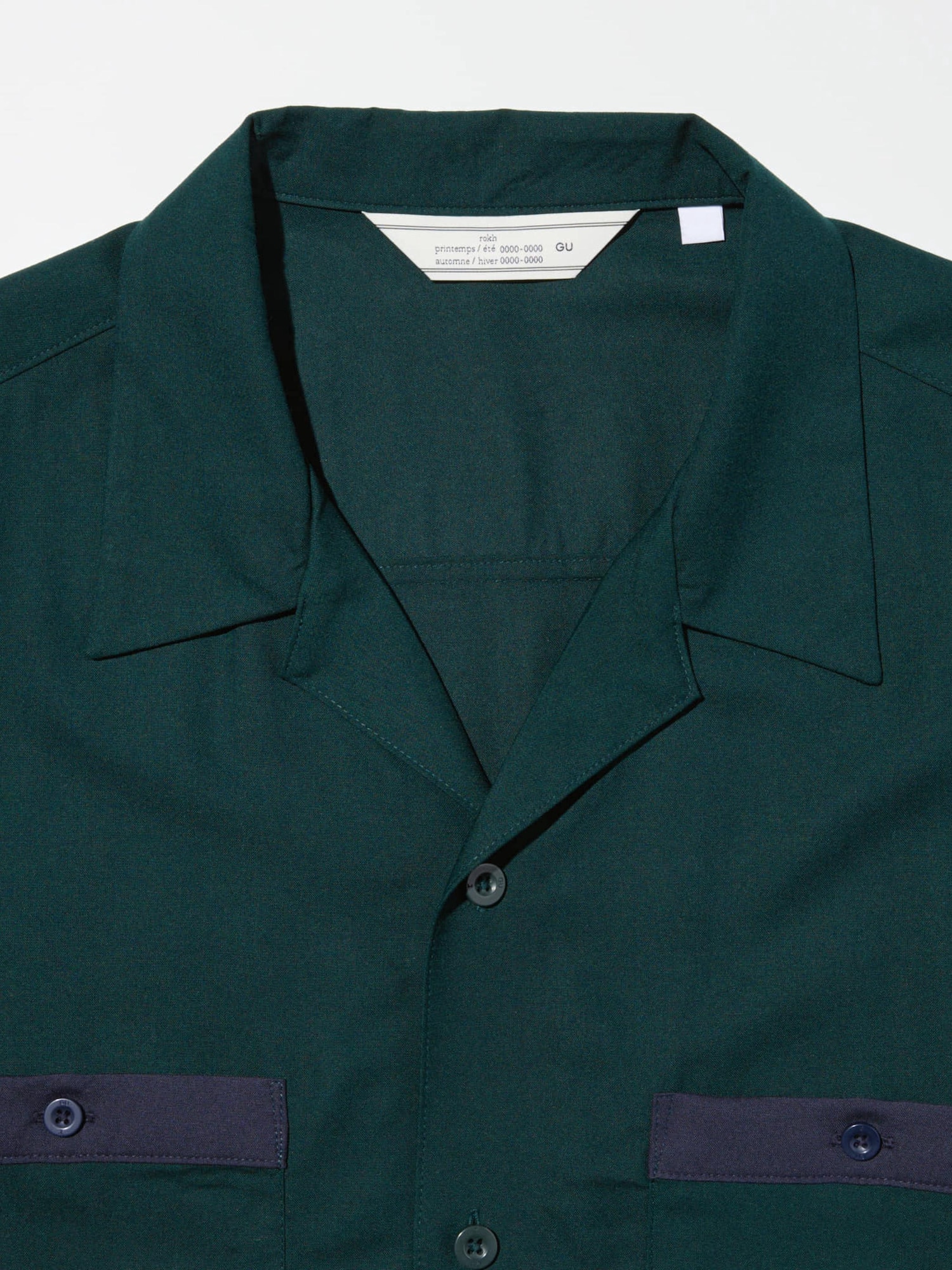 Ron Herman - solov ソロブ LACE OPEN COLLAR SHIRT 大人気！の