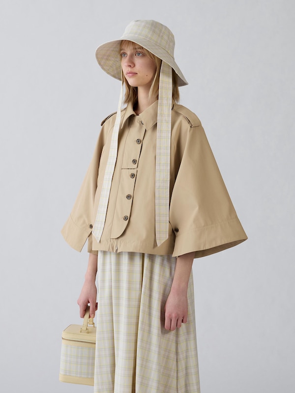 Short Cape Coat | by rokh