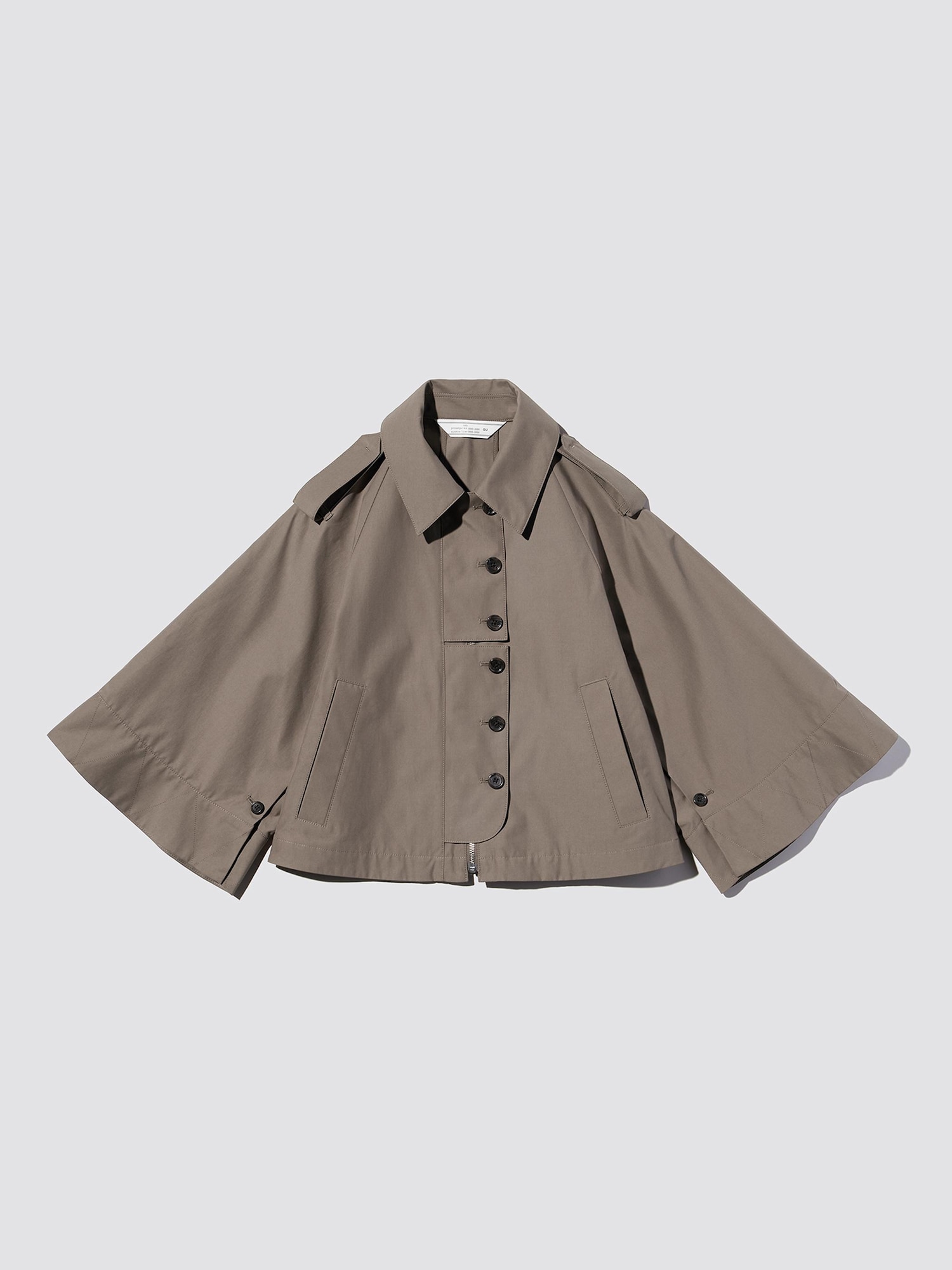 Short Cape Coat | by rokh | GU US Short Cape Coat | by rokh | GU US