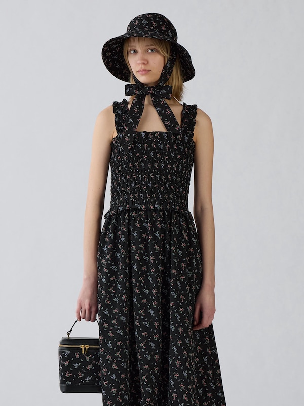 Wide Brim Hat | Flower | by rokh