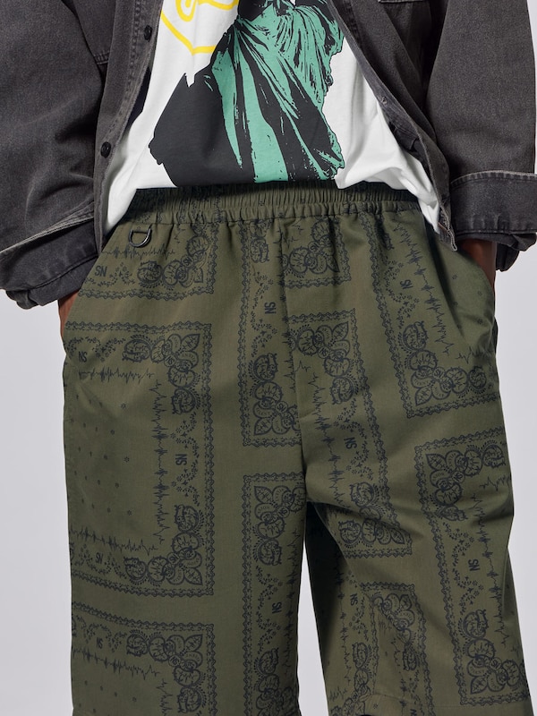 Cotton Relaxed Shorts | Pattern | UNDERCOVER