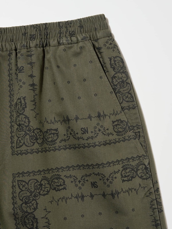 Cotton Relaxed Shorts | Pattern | UNDERCOVER