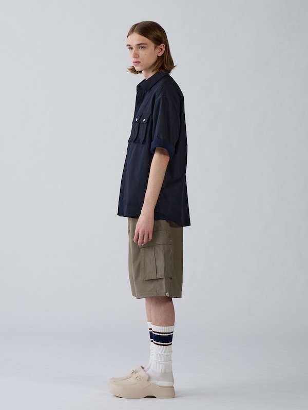 Wide Cargo Shorts | by rokh