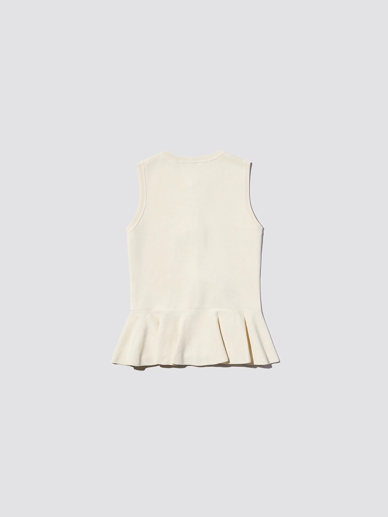 Women's Front Ribbon Sweater | Sleeveless | by rokh | GU US