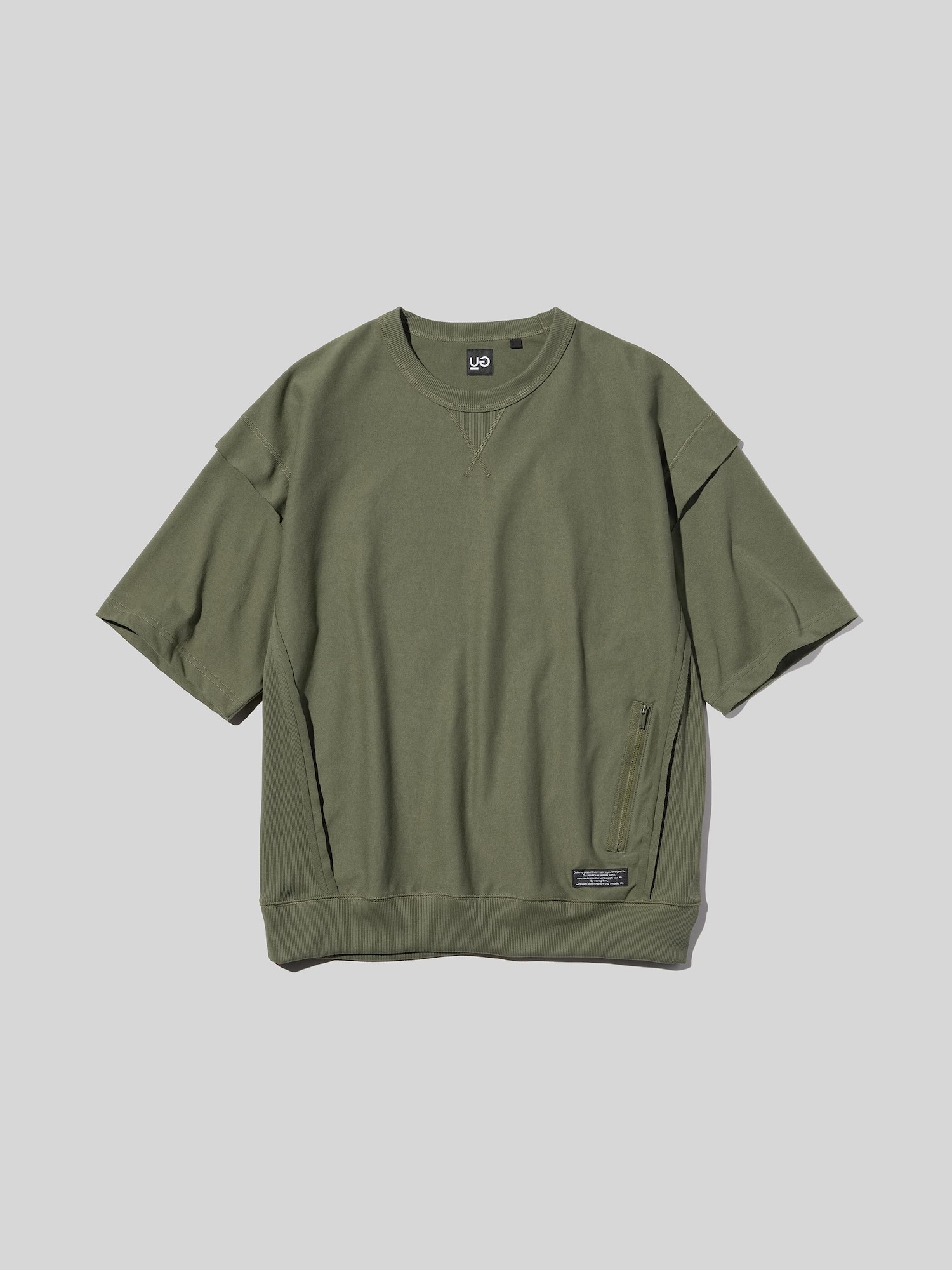 Men's Sweat Look T-Shirt | HalfSlv | UNDERCOVER | GU US