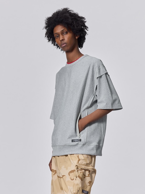 Sweat Look T-Shirt | HalfSlv | UNDERCOVER