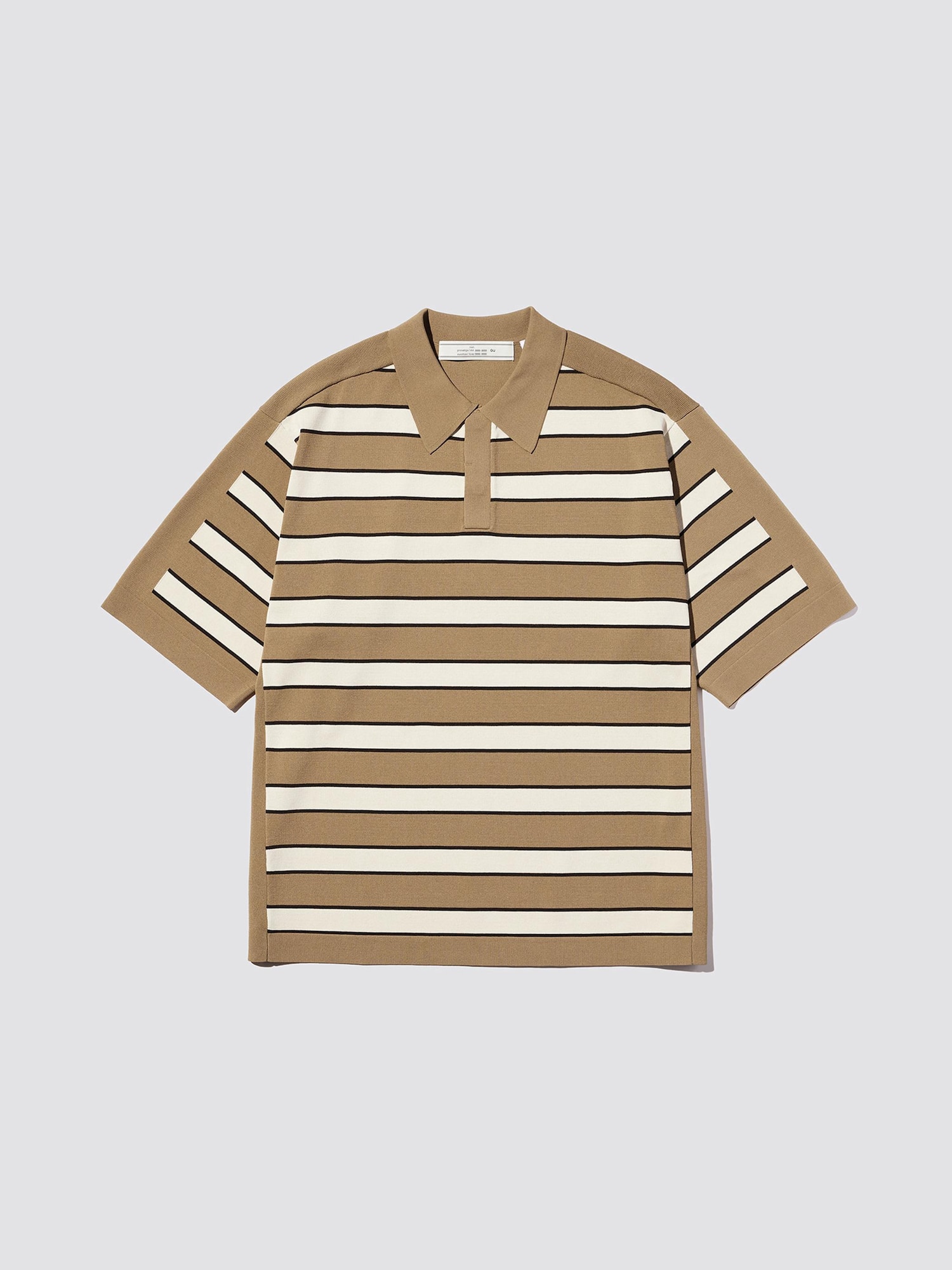Men's Knitted Polo Shirt | HalfSlv | by rokh | GU US