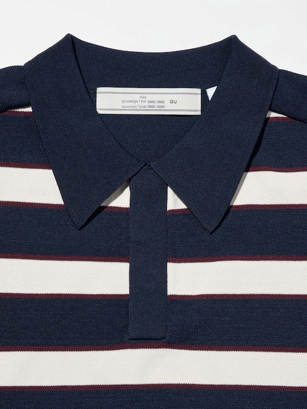 Knitted Polo Shirt | HalfSlv | by rokh