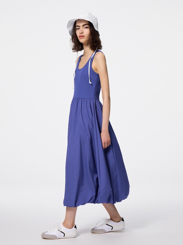 W'S Bubble Hem Dress | Sleeveless